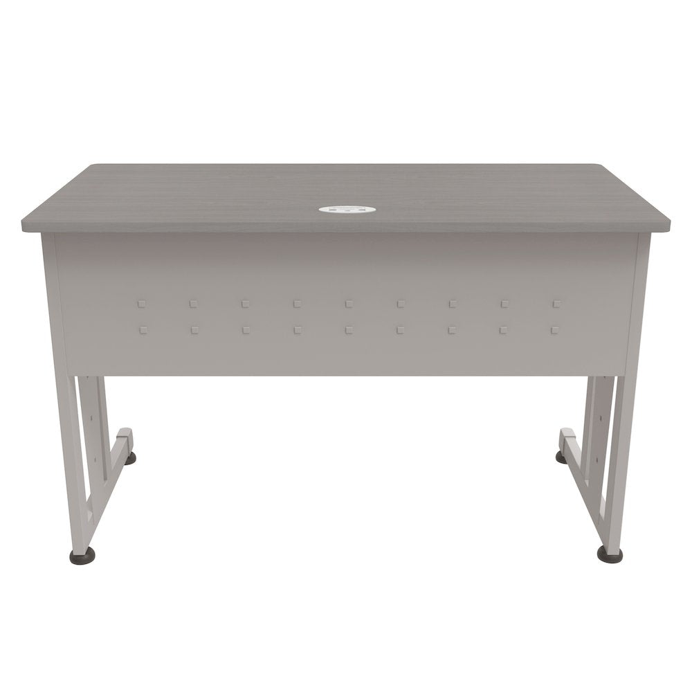 Basic Rectangular Desk 24 X 48 Ash / Gray