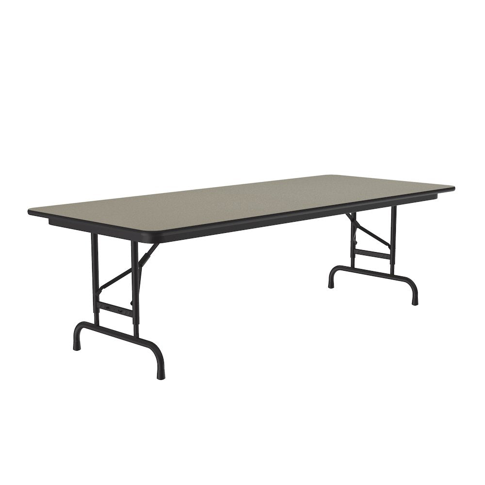Adjustable Height High Pressure Top Folding Table 30x60"