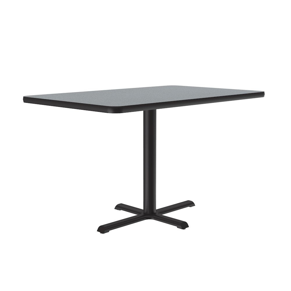 Table Height Thermal Fused Laminate Café and Breakroom Table 30x42"
