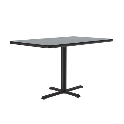Table Height Thermal Fused Laminate Café and Breakroom Table 30x42"