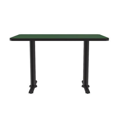 Table Height Deluxe High-Pressure Café and Breakroom Table 30x48"