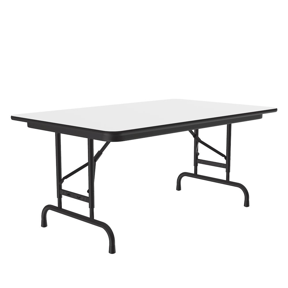 Adjustable Height High Pressure Top Folding Table 30x48"