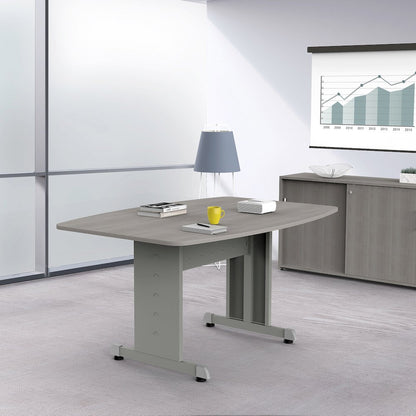 Rectangular Conference Table Ash / Silver