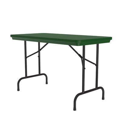 Commercial Blow-Molded Plastic Folding Table 24x48"