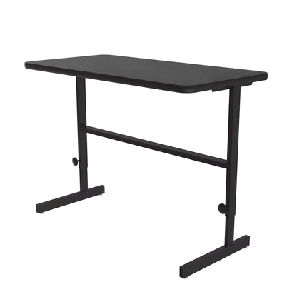 High-Pressure Laminate Top Adjustable Standing  Height Work Station 24x48
