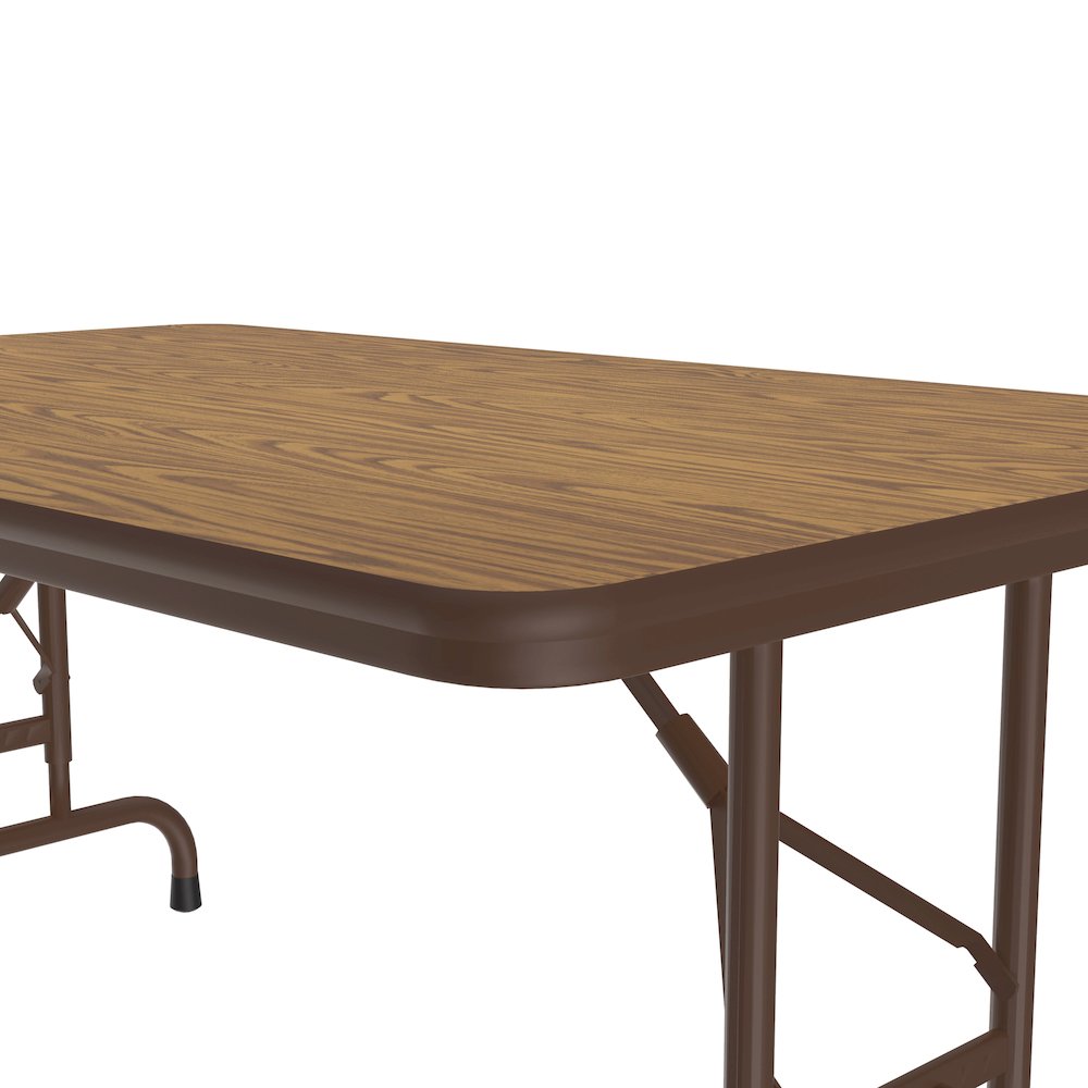 Adjustable Height High Pressure Top Folding Table 30x48"