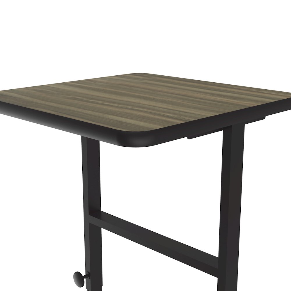 High-Pressure Laminate Top Adjustable Standing  Height Work Station 20x24