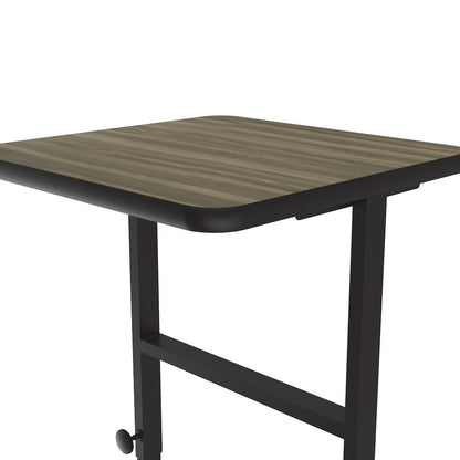 High-Pressure Laminate Top Adjustable Standing  Height Work Station 20x24
