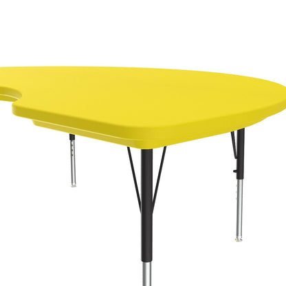 Commercial Blow-Molded Plastic Top Activity Tables 48x72"