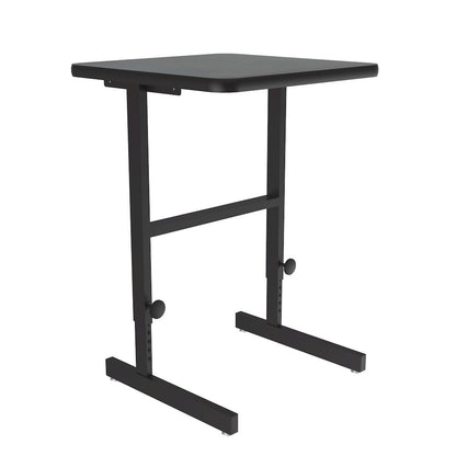 High-Pressure Laminate Top Adjustable Standing  Height Work Station 20x24