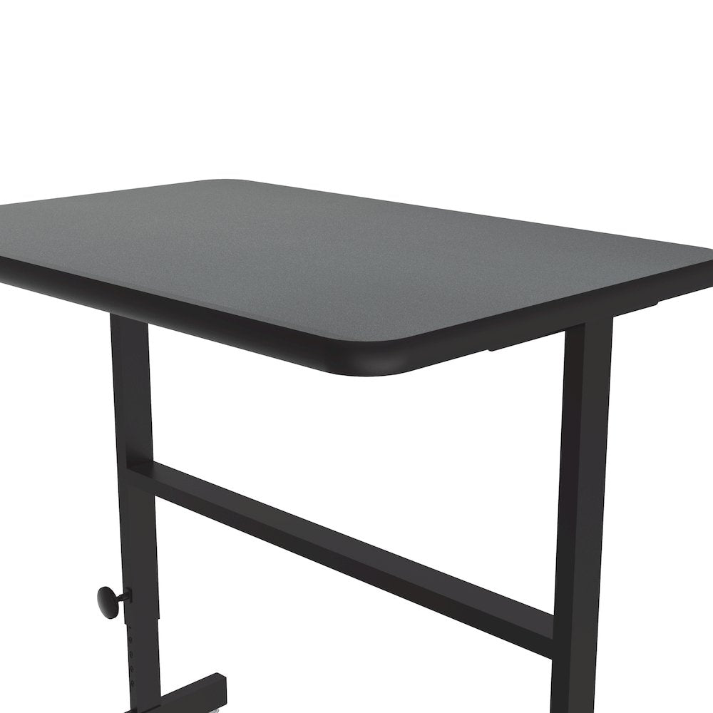 High-Pressure Laminate Top Adjustable Standing  Height Work Station 24x36