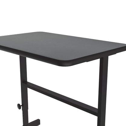 High-Pressure Laminate Top Adjustable Standing  Height Work Station 24x36