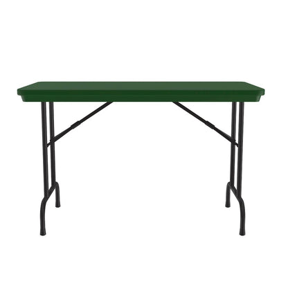 Commercial Blow-Molded Plastic Folding Table 24x48"