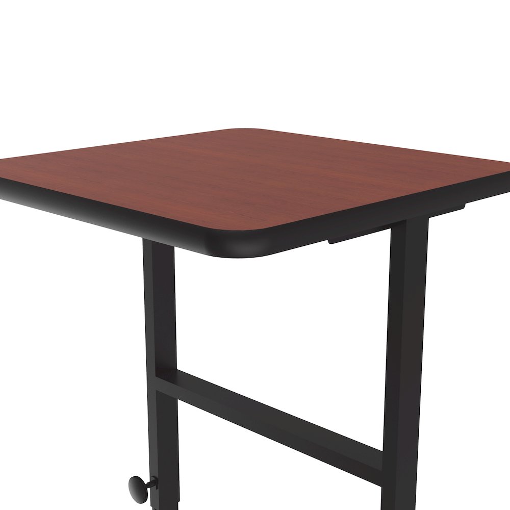 High-Pressure Laminate Top Adjustable Standing  Height Work Station 20x24