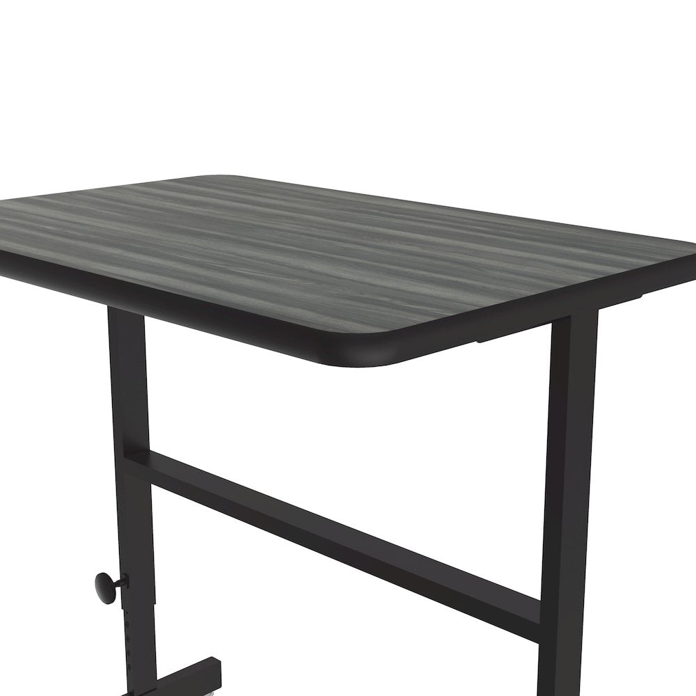 High-Pressure Laminate Top Adjustable Standing  Height Work Station 24x36