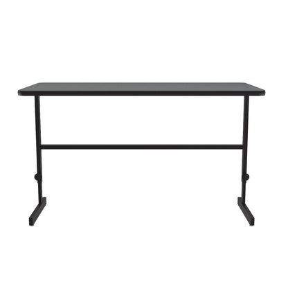 High-Pressure Laminate Top Adjustable Standing  Height Work Station 30x60