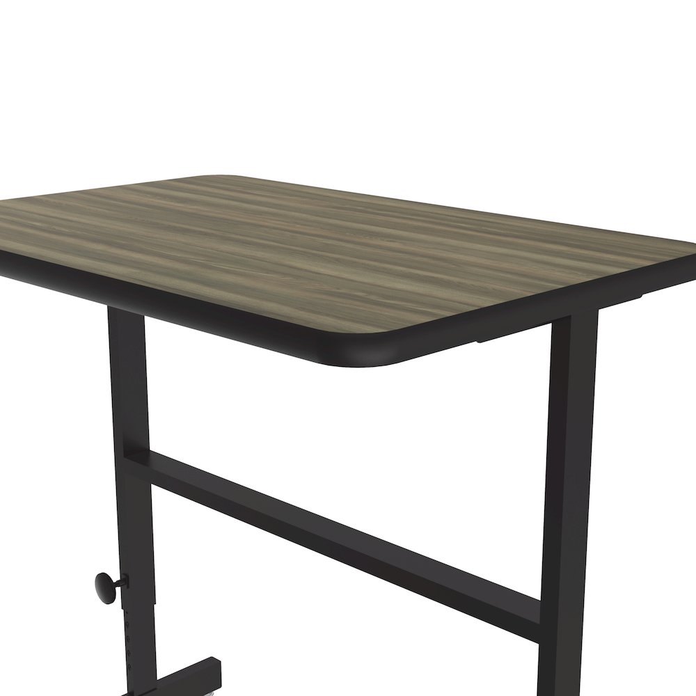 High-Pressure Laminate Top Adjustable Standing  Height Work Station 24x36