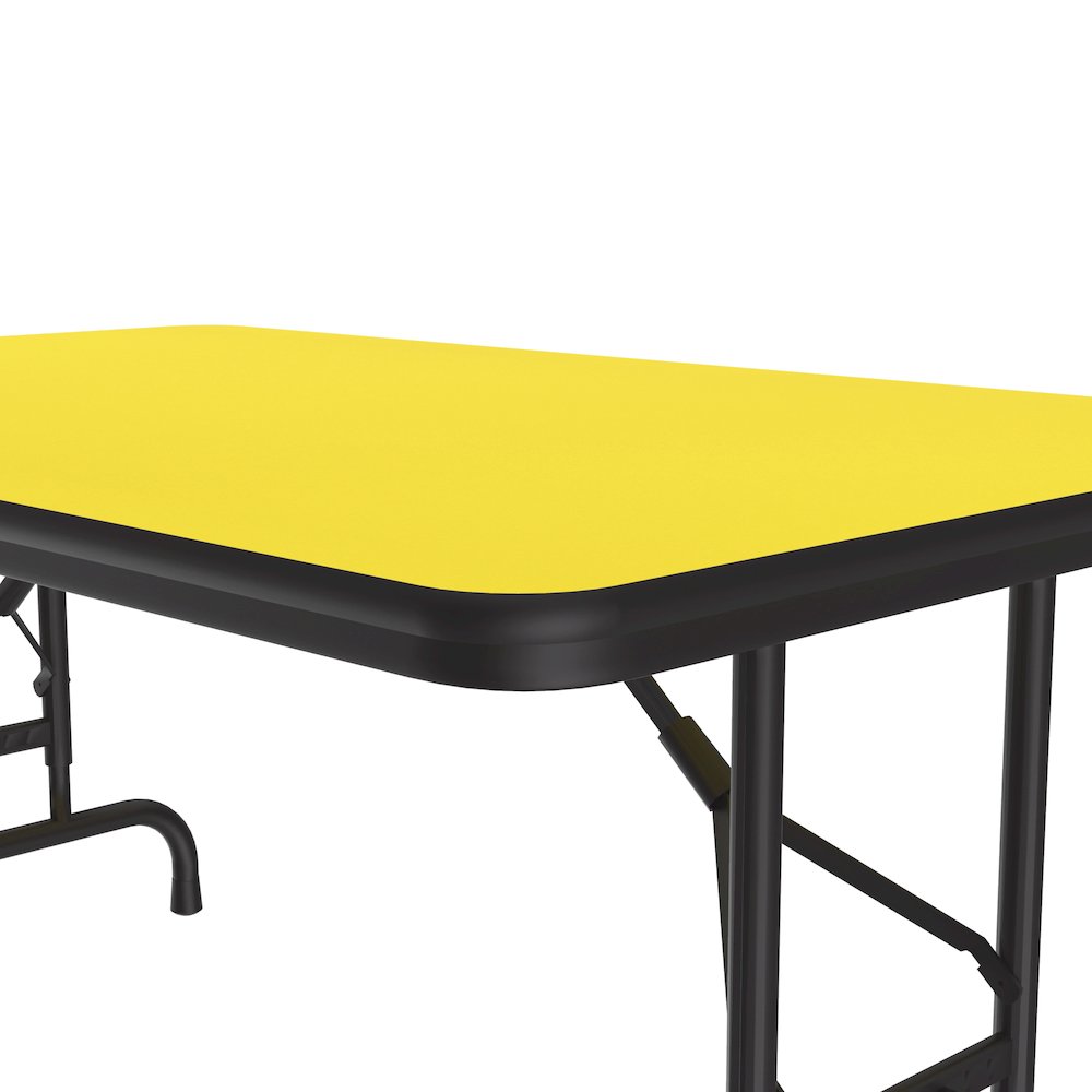Adjustable Height High Pressure Top Folding Table 30x48"