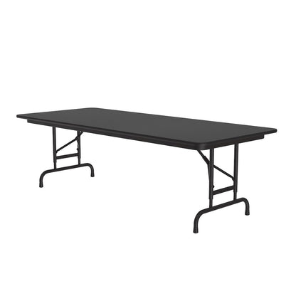 Adjustable Height High Pressure Top Folding Table 30x72"