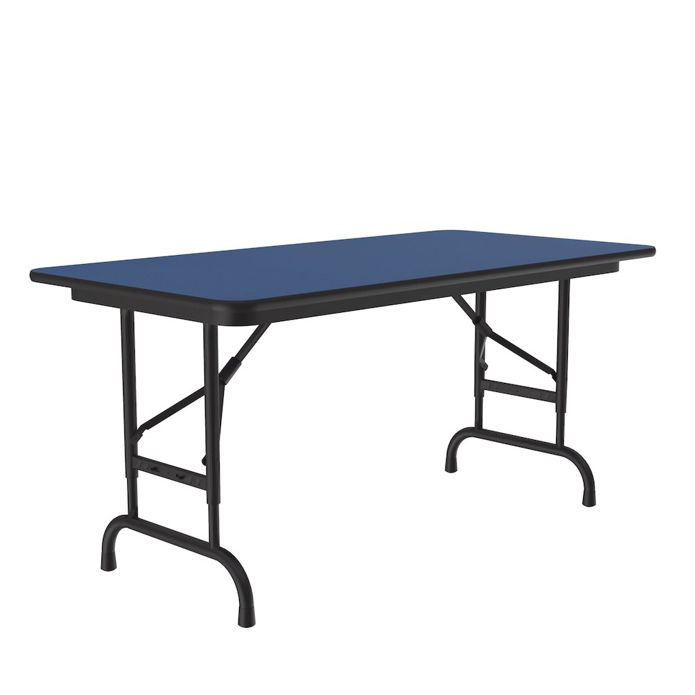 Adjustable Height High Pressure Top Folding Table 24x48"