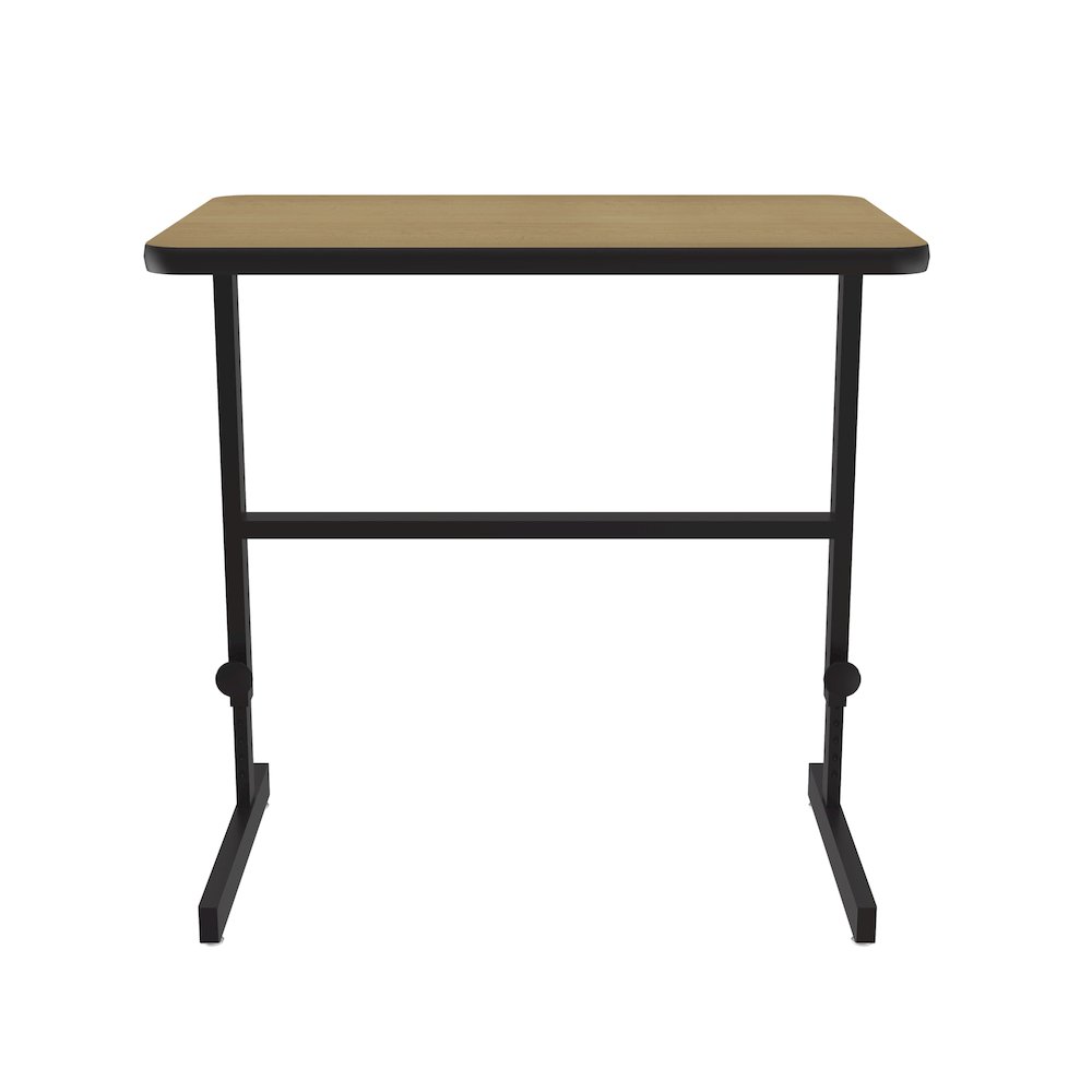 High-Pressure Laminate Top Adjustable Standing  Height Work Station 24x36