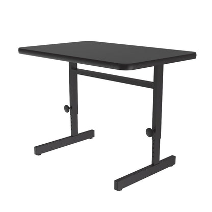 Adjustable Height Commercial Laminate Top Computer/Student Desks 24x48"