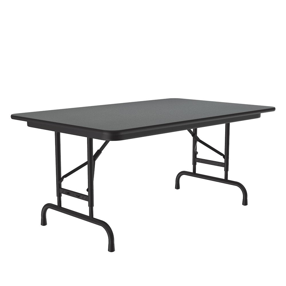 Adjustable Height High Pressure Top Folding Table 30x48"