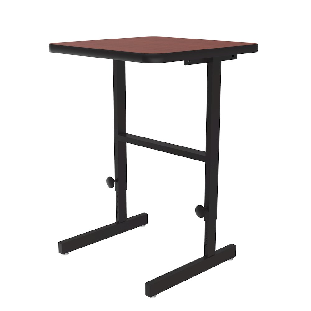 High-Pressure Laminate Top Adjustable Standing  Height Work Station 20x24