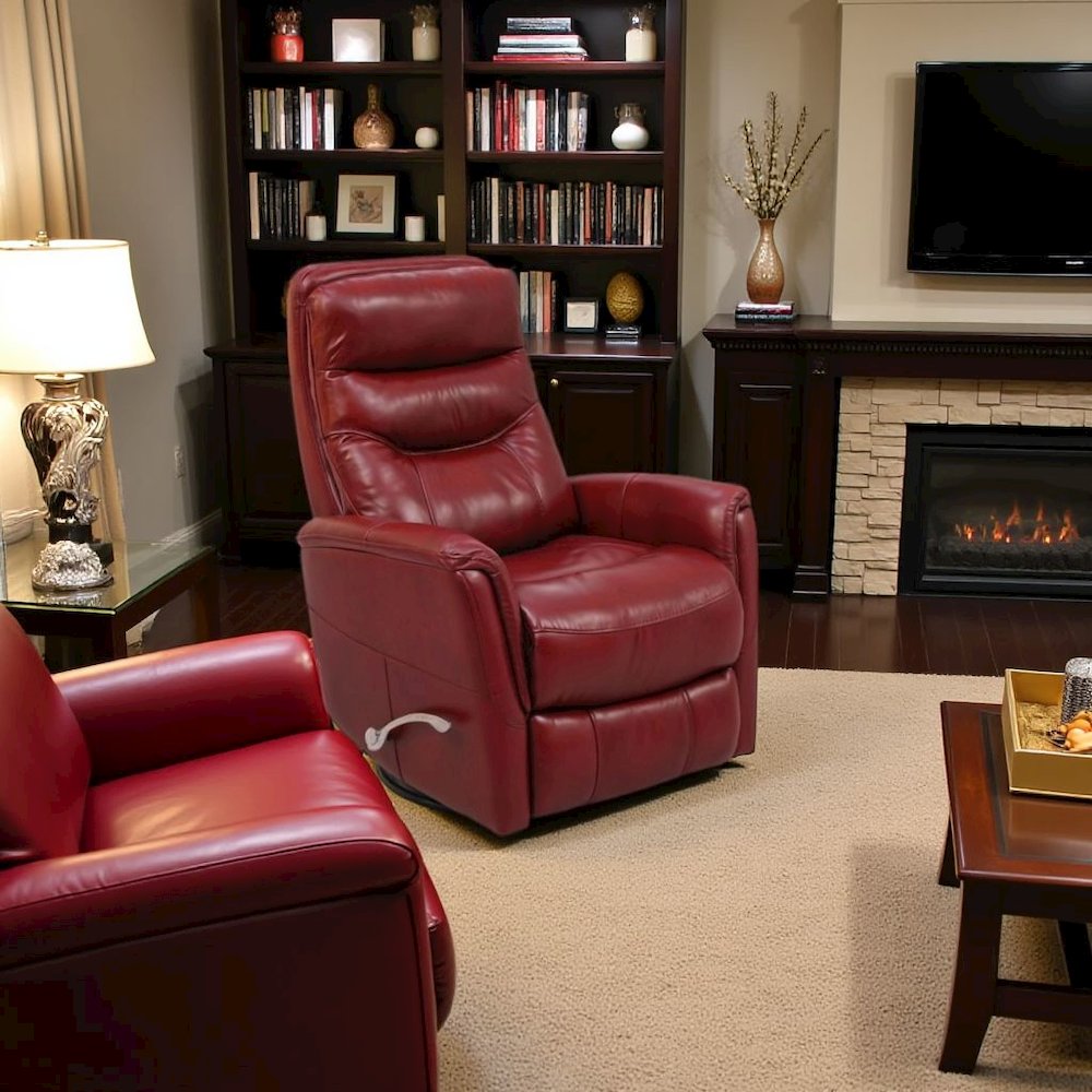 Rouge Recliner Nursery Glider – Elegant Boucle Chairs for Comfort
