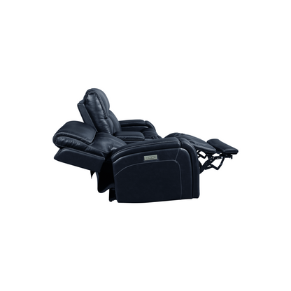 Glenwood Loveseat Console w/Power Recline, Power Head Rests & Power Lumbar