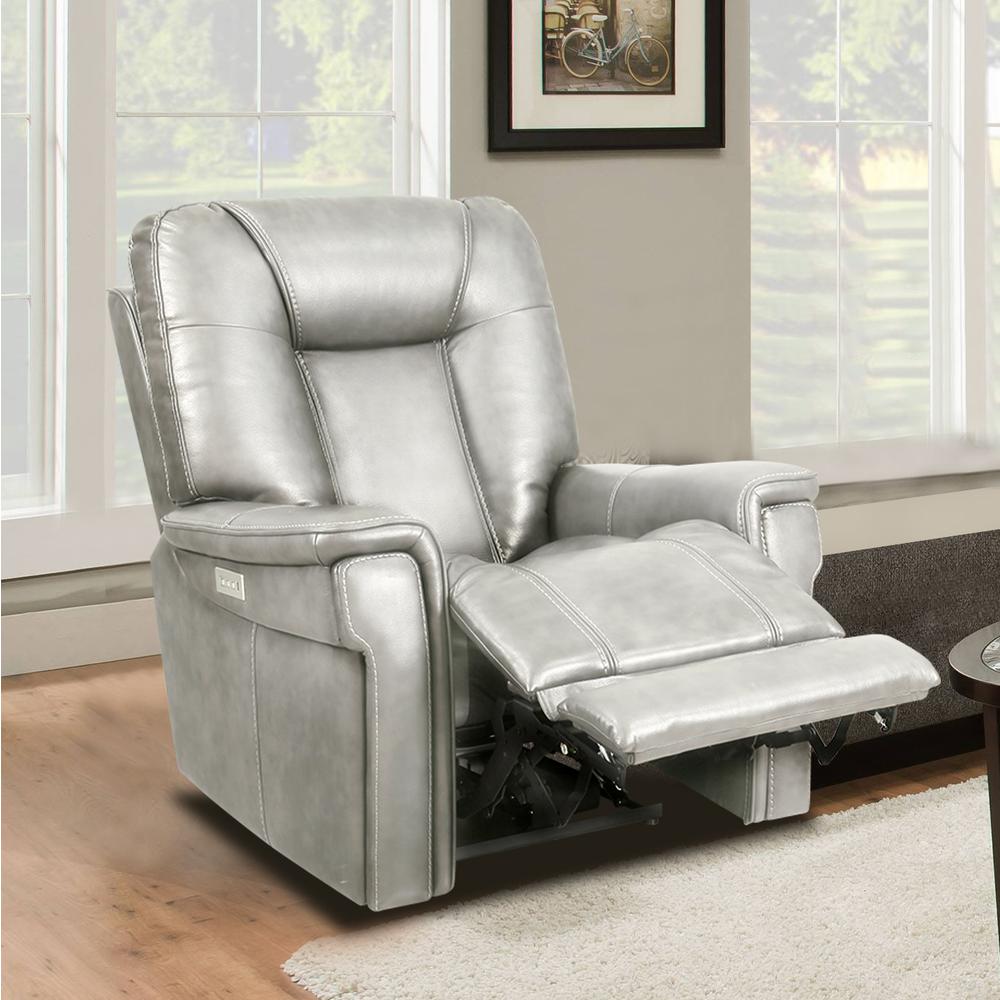 Sanibel Power Recliner w/Power Head Rest & Power Lumbar (Lay Flat)