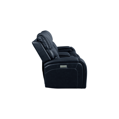 Glenwood Power Recliner w/Power Head Rest & Power Lumbar (Lay Flat)