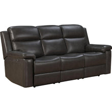 Leon Power Reclining Sofa w/Power Head Rests, Power Lumbar, Heat & Massage
