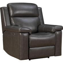 Leon Power Recliner w/Power Head Rest, Power Lumbar, Heat & Massage
