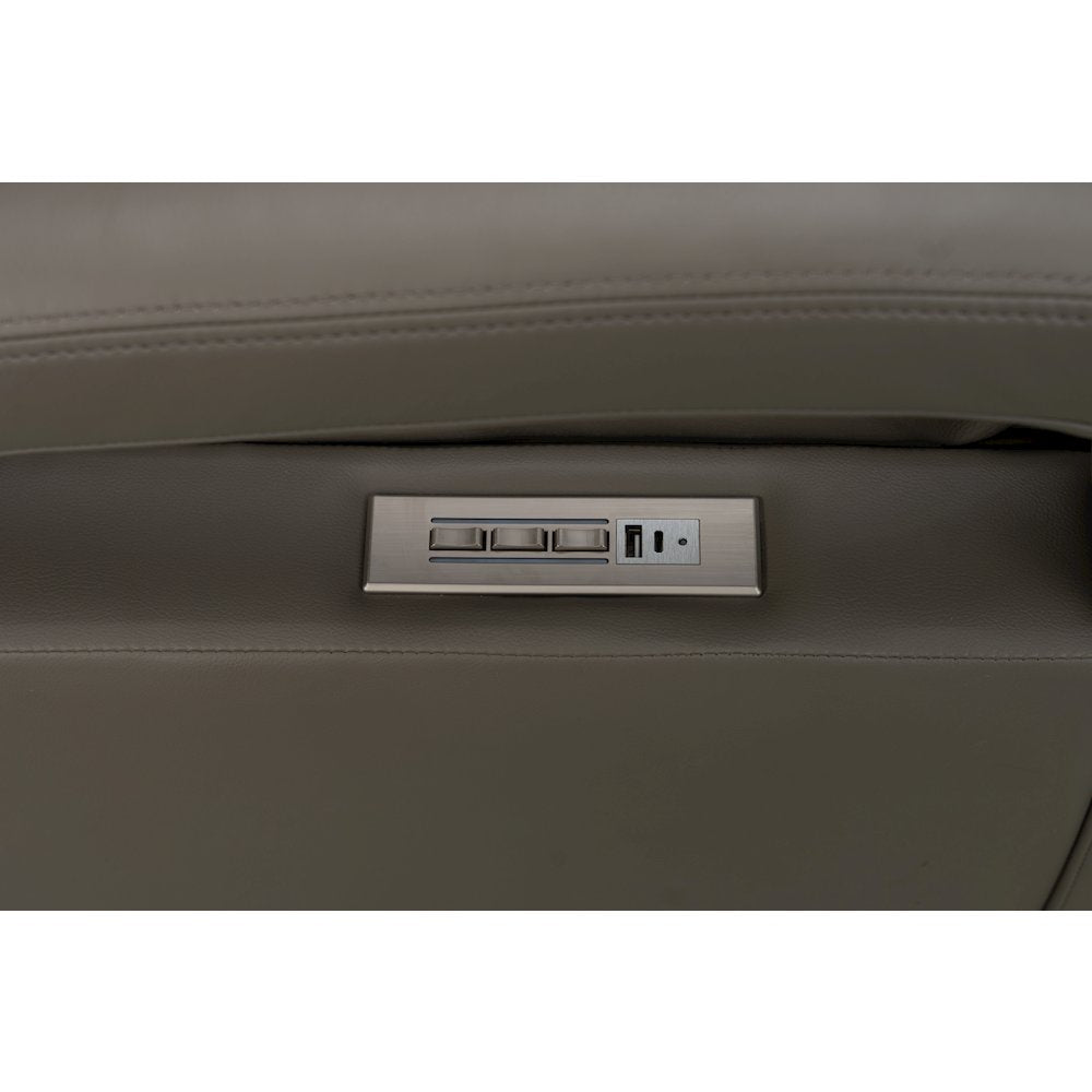 Gilbert Power Swivel Glider Recliner Power Head Rest & Power Lumbar