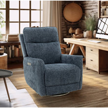 Maben Triple Power Swivel Recliner Power Recline, Power Head Rest & Power Lumbar