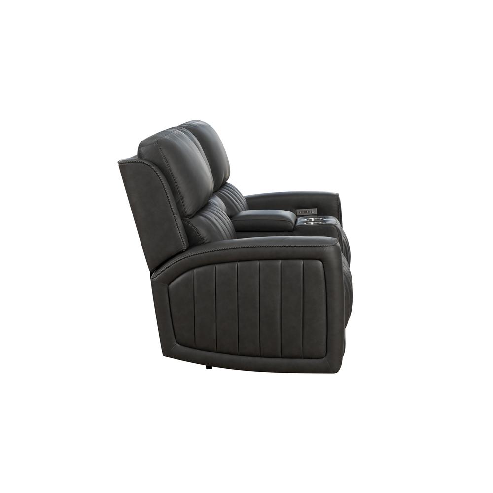 Loveseat w/Power Head Rests, Power Lumbar & Console w/Storage & 2 Cup Holders