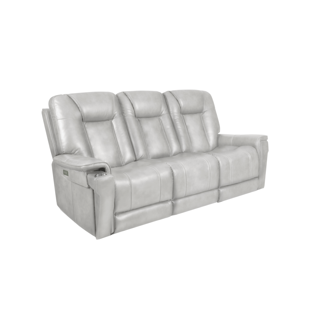 Sanibel Sofa w/Power Recline, Power Head Rests & Power Lumbar (Lay Flat)