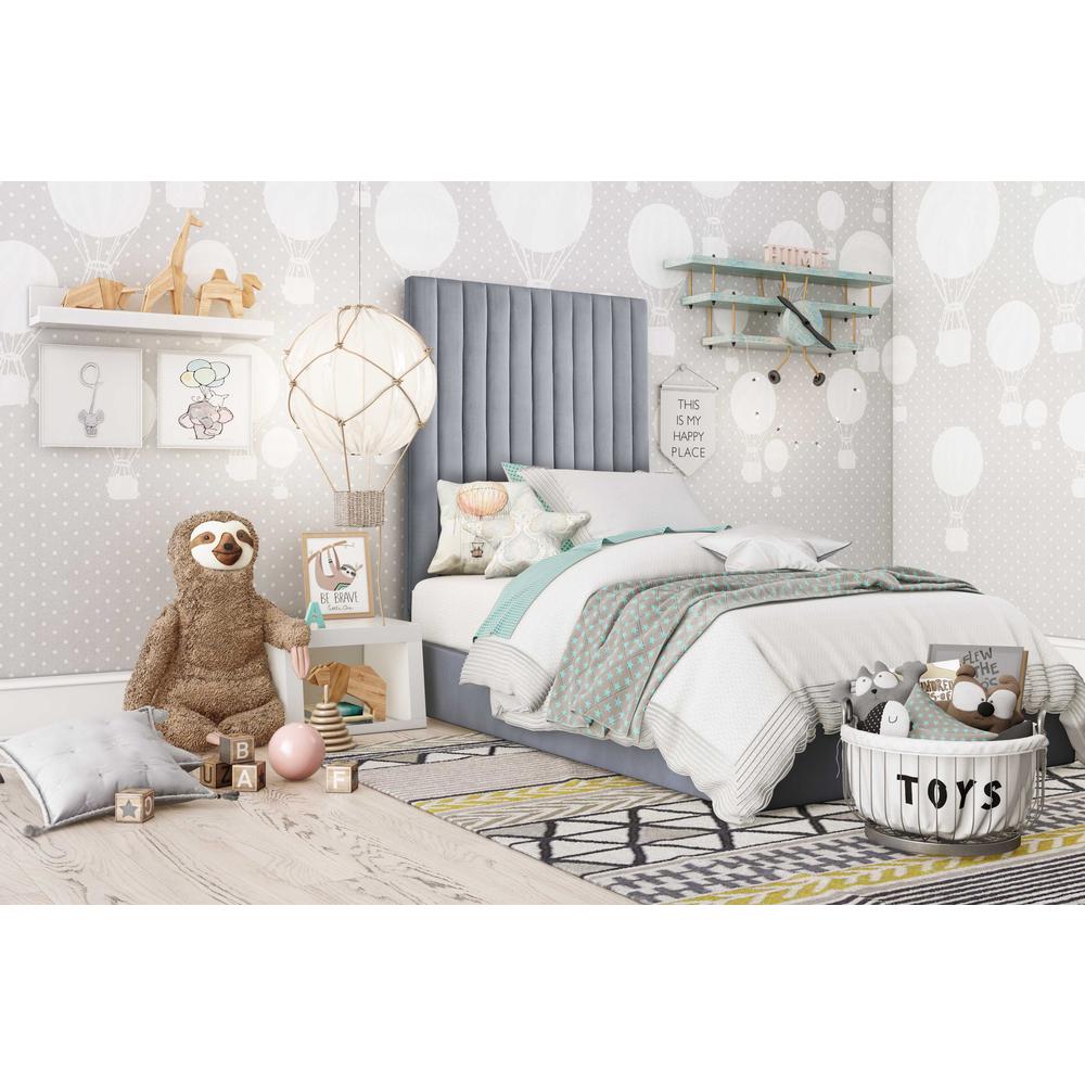 Arabelle Grey Bed Twin