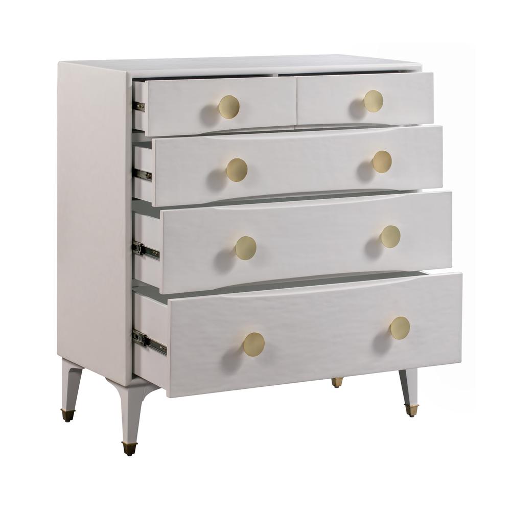 Divine White Chest Dovetail Drawers, White