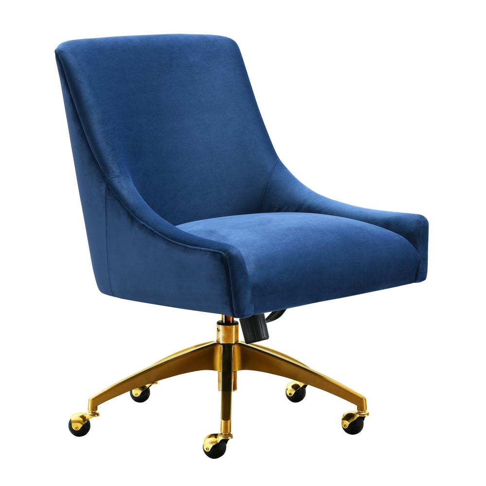 Beatrix Navy Office Swivel Chair