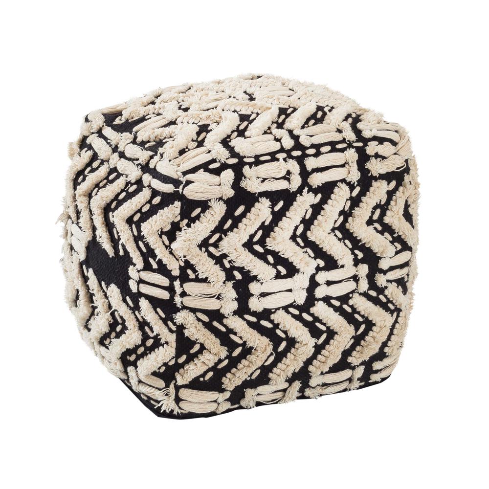 Mariel Cotton Pouf