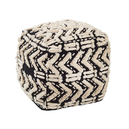 Mariel Cotton Pouf