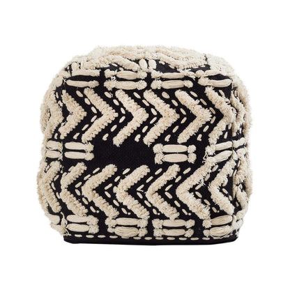 Mariel Cotton Pouf
