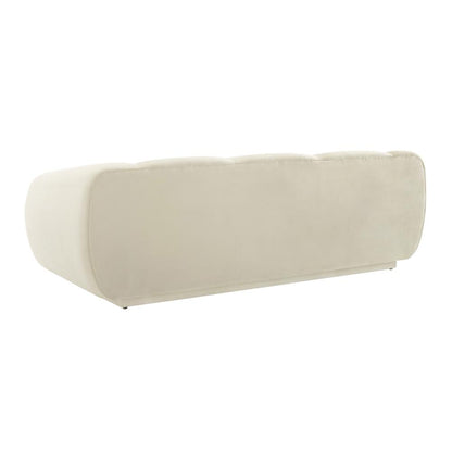 Emmet Cream Velvet Sofa