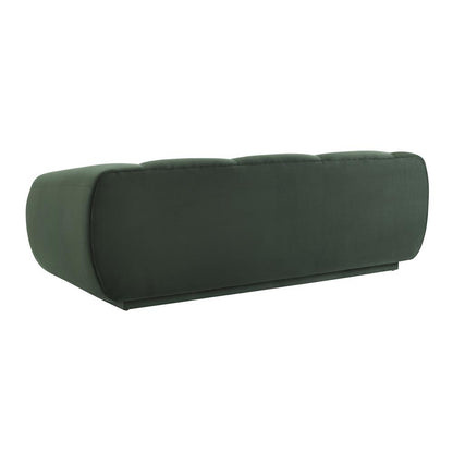Emmet Forest Green Velvet Sofa