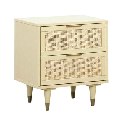 Buttermilk Nightstand with Classic Design and Solid Construction