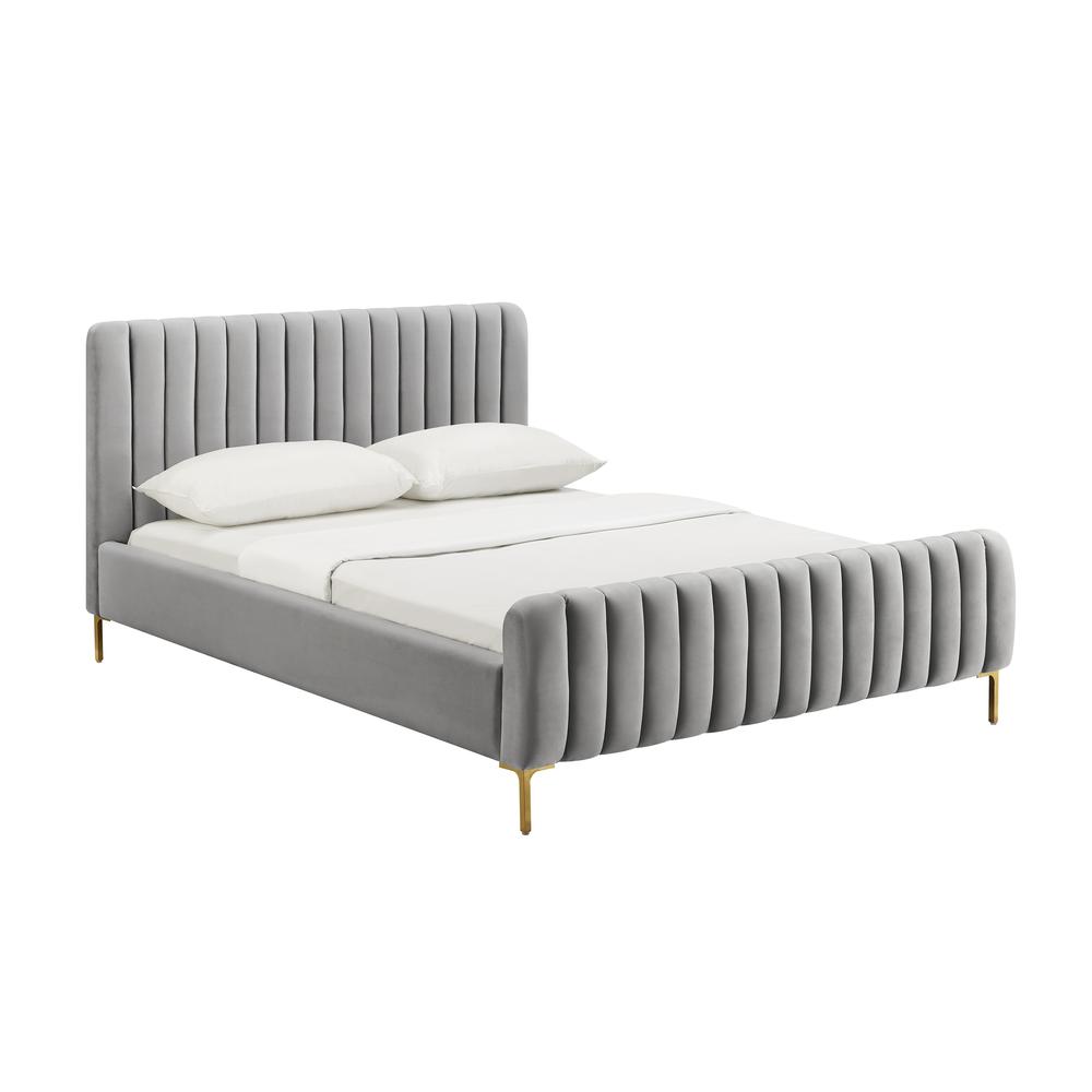 Angela Grey Bed in Queen