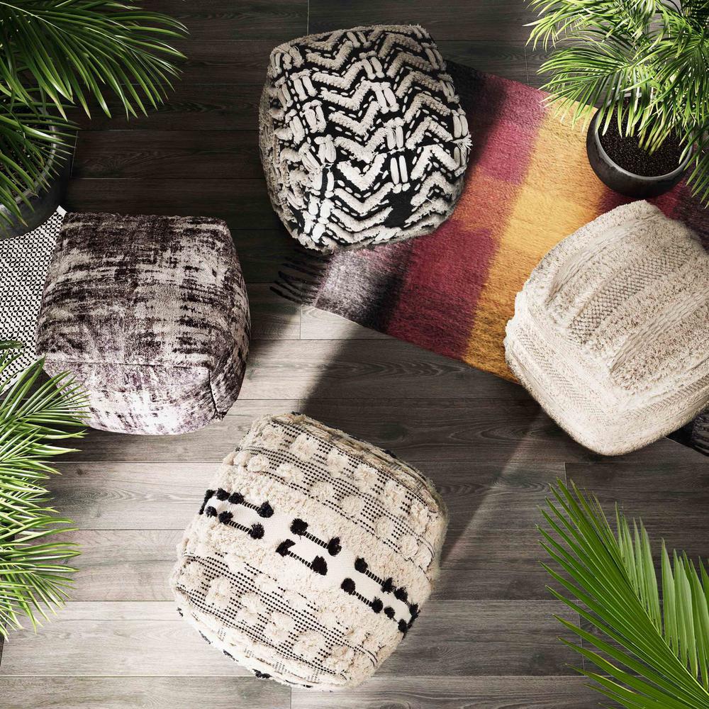 Yorba Cotton Pouf