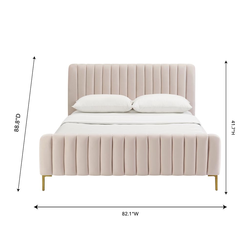 Angela Blush Bed in Queen